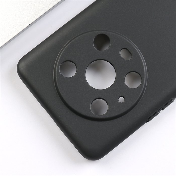 Matte Silicone Phone Case For Honor X6B Black TPU Back Cover Mobile Phone Cases