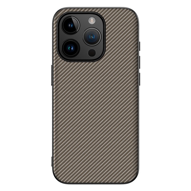 Carbon Fiber For iPhone 15 Promax Mobile Phone Case Anti-fall Shockproof Phone Back Cover For iPhone 15