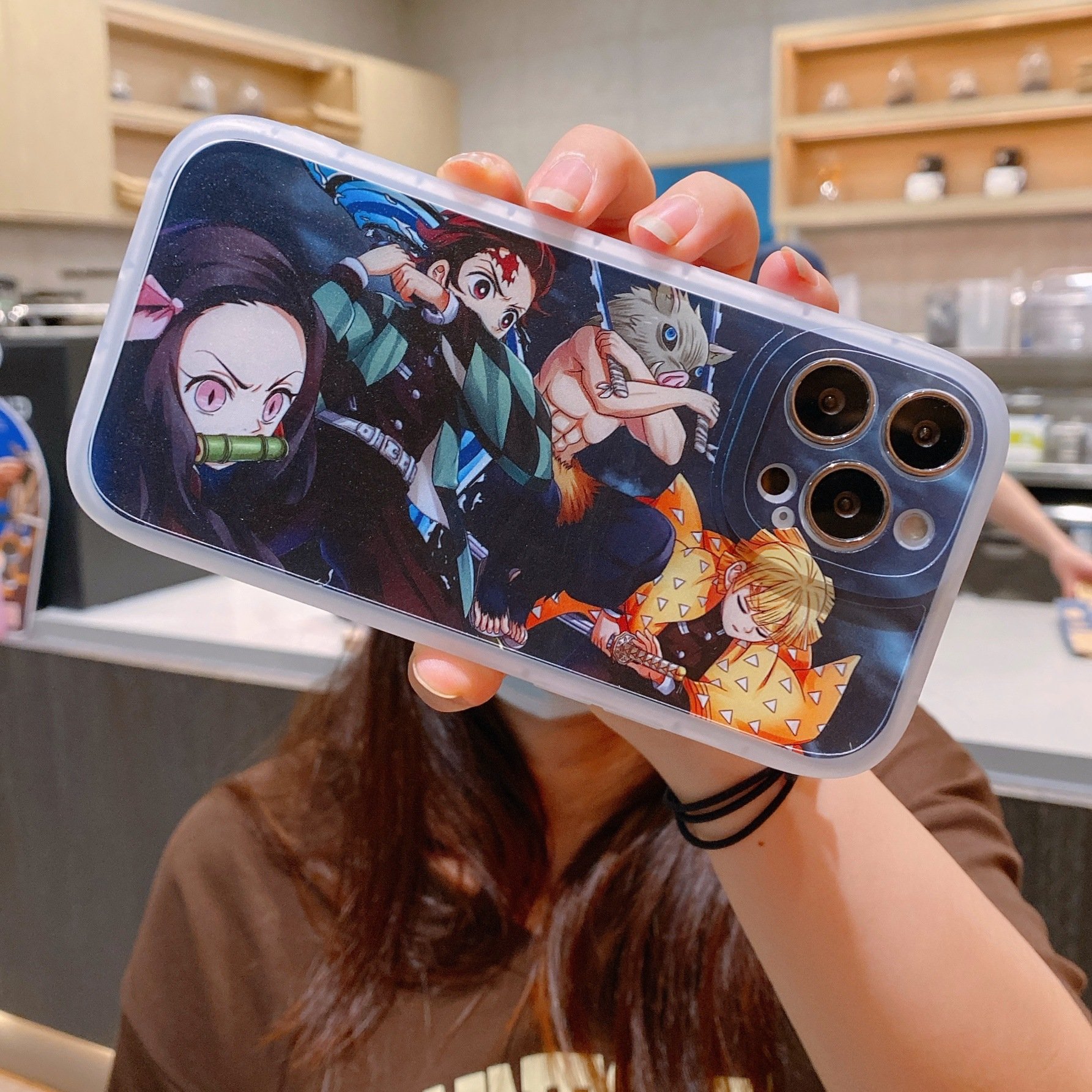 Bulk cheap mobile phone case cute anime jujutsu/kaisen waterproof tpu material apple phone protective case