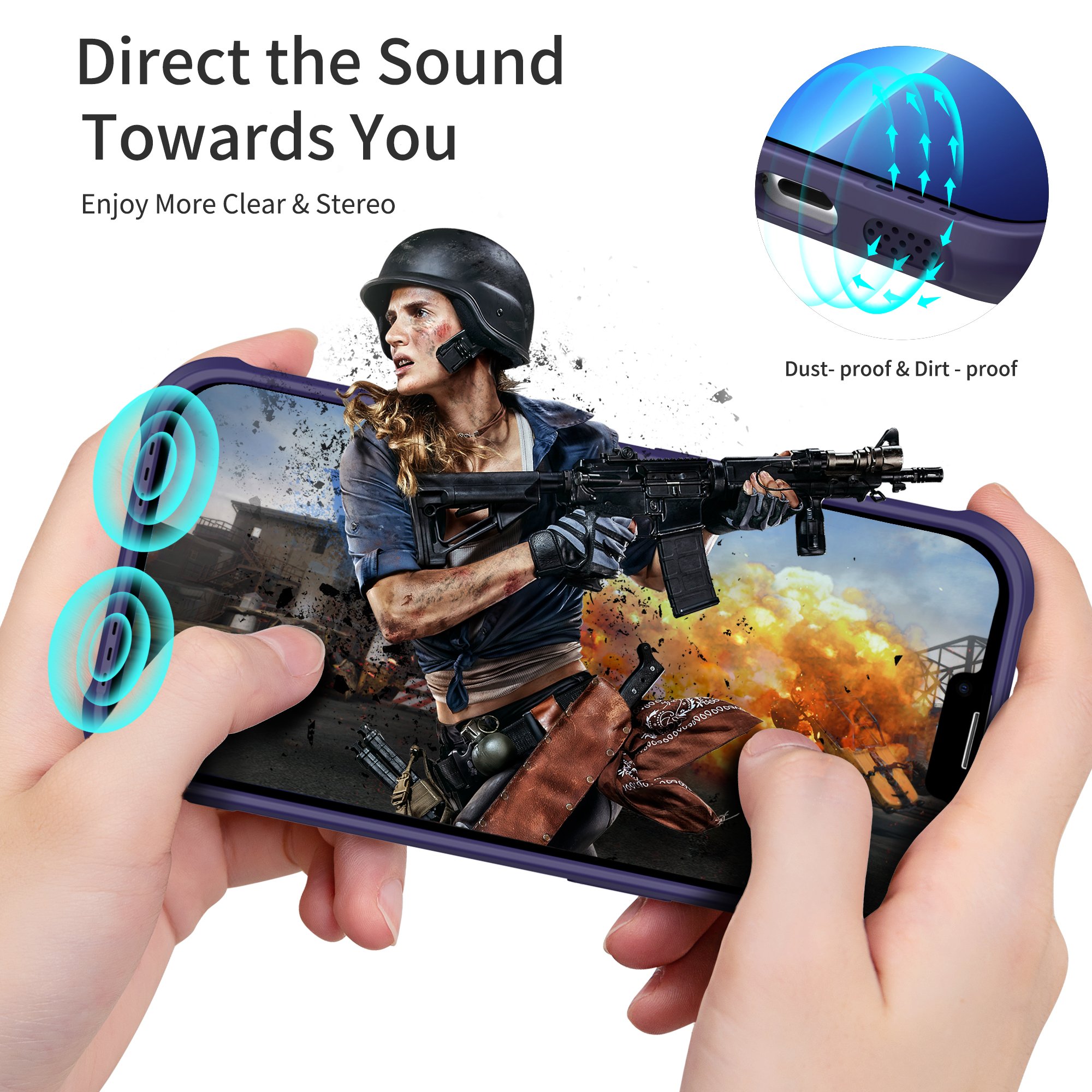 New Wholesale Protector Matte Clear Mobile Cover Luxury Cell Phone Case Accessories for Apple Funda Iphone 14 Tpu Pc Phone Case