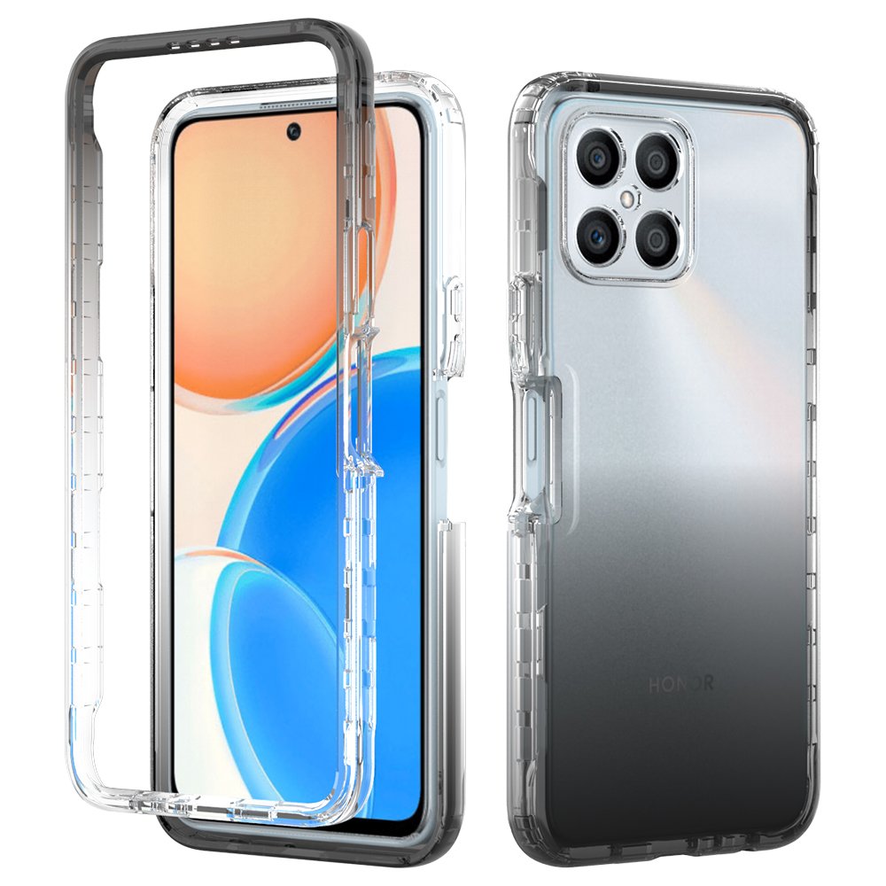 New Arrival TPU and PC Design Gradient Drop Protection Mobile Phone Case For Huawei Honor X8