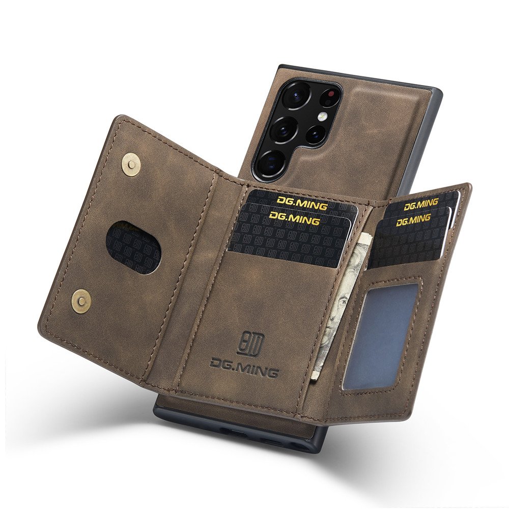 Magnetic Wallet Mobile Phone Case Card Holder Split Pack For Galaxy S22 S21 S20 Plus Ultra Note Leather Case For Samsung