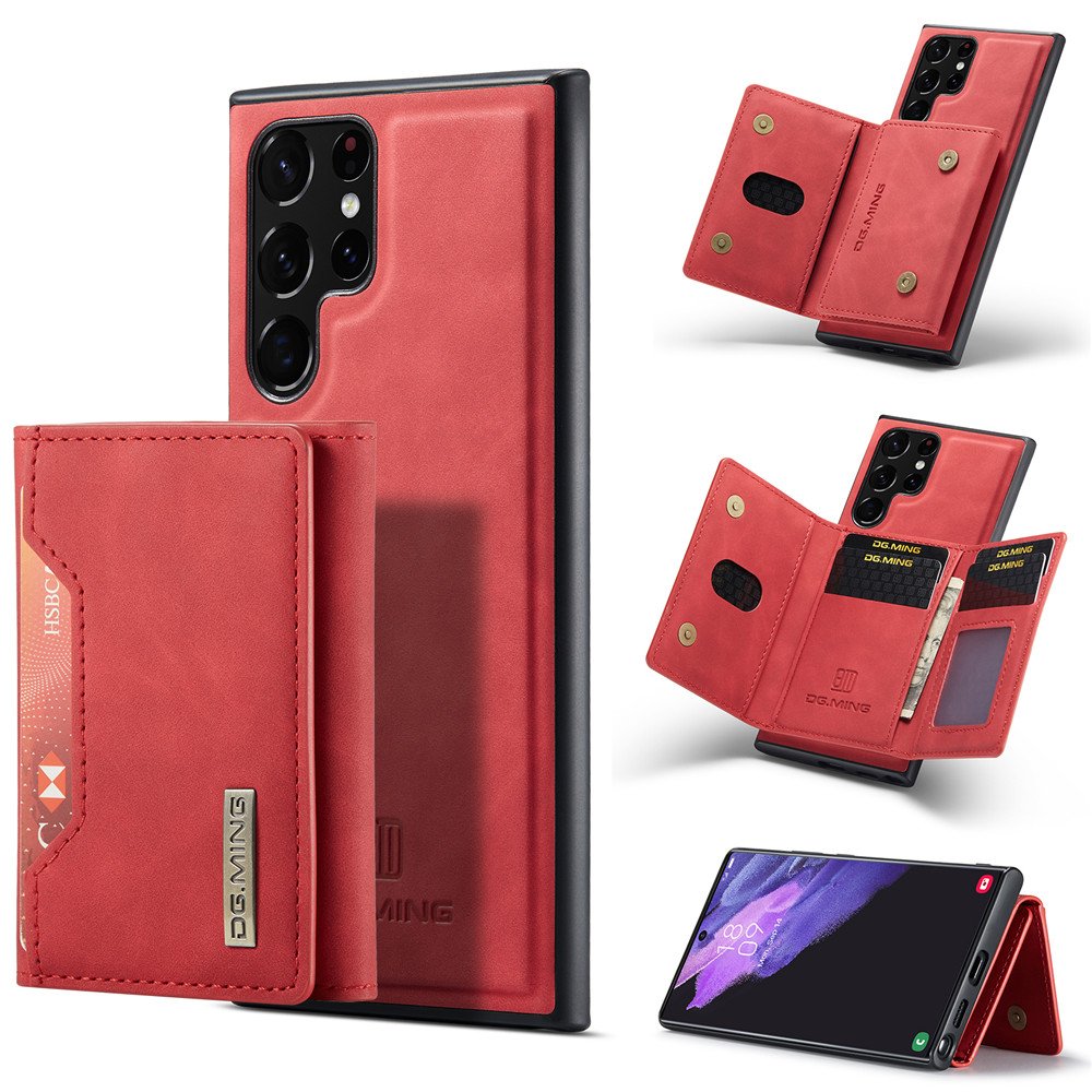 Magnetic Wallet Mobile Phone Case Card Holder Split Pack For Galaxy S22 S21 S20 Plus Ultra Note Leather Case For Samsung