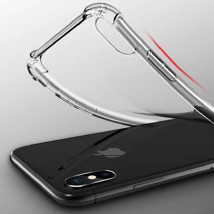 Transparent Smart Custom High Clear Back Cover Mobile Cell Phones Case For iPhone SE 6 7 8 X XS XR 11 Pro Max 12 Min