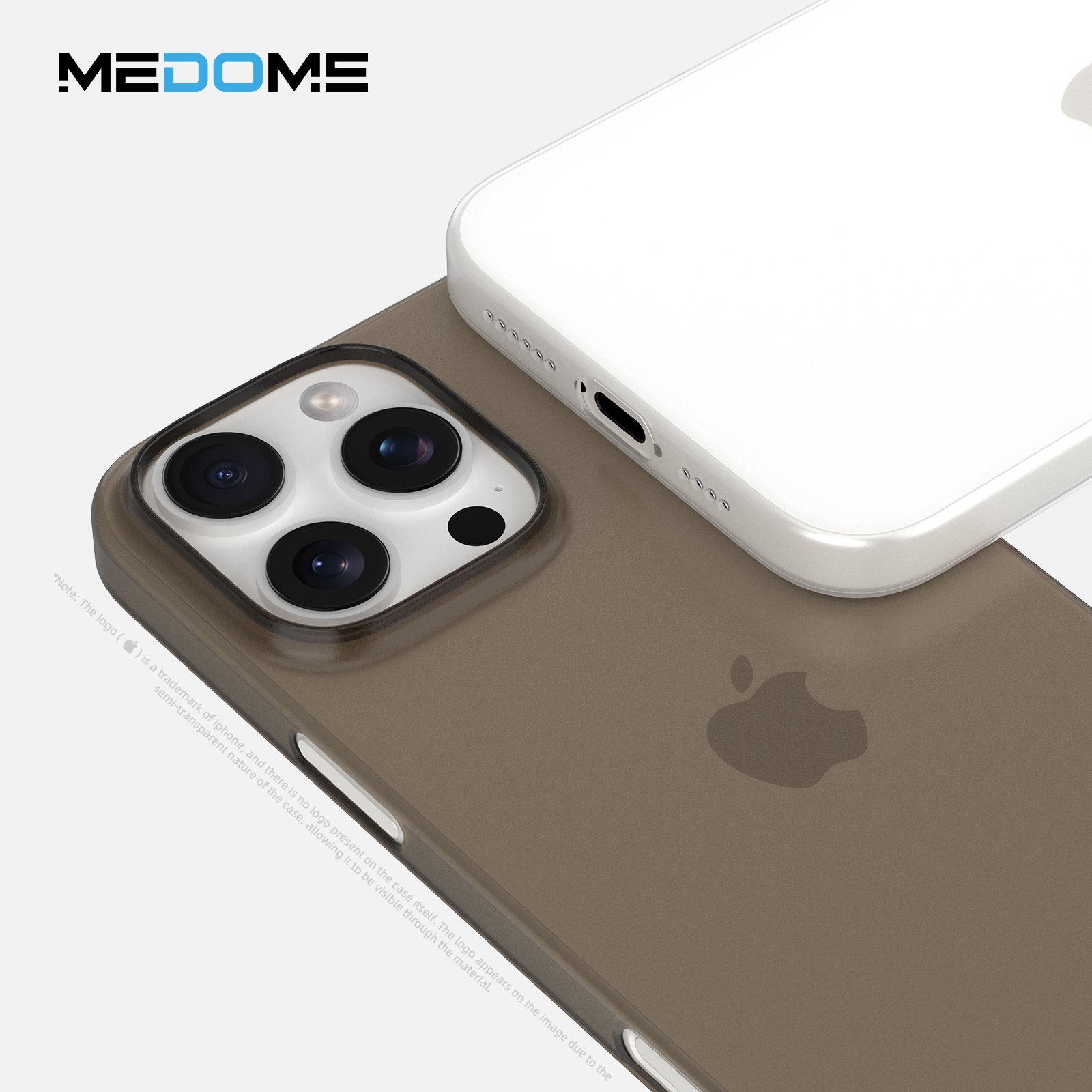 Slimoro Thin Matte Case Phone PP Phone Cover For iPhone 15 Pro Max Case Para For iPhone 14 16 13 Luxury Designer For iPhone Case