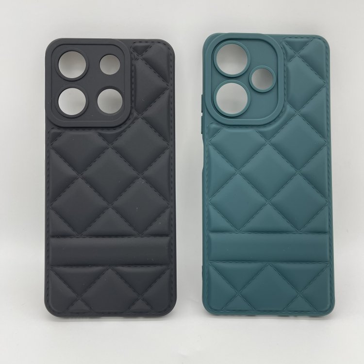 Wholesale Down Jacket 3D Silicone Puffer Mobile Phone Cases For Infinix Hot Note Zero 7 8 9 10i 11s 12i 20i Infinix Phone Case