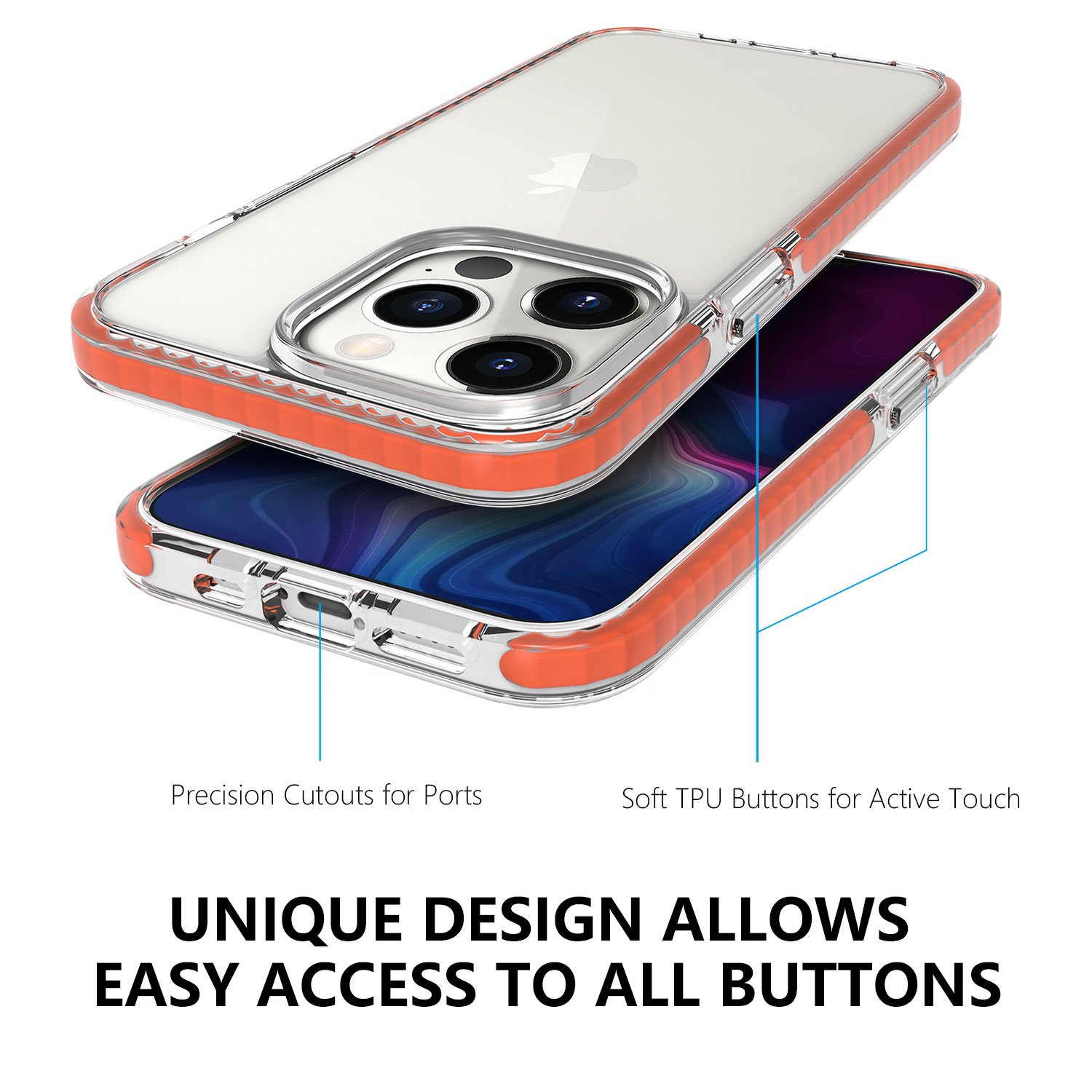 2024 Latest China factory mobile phone case shockproof case for iPhone 12 13 14 15 16