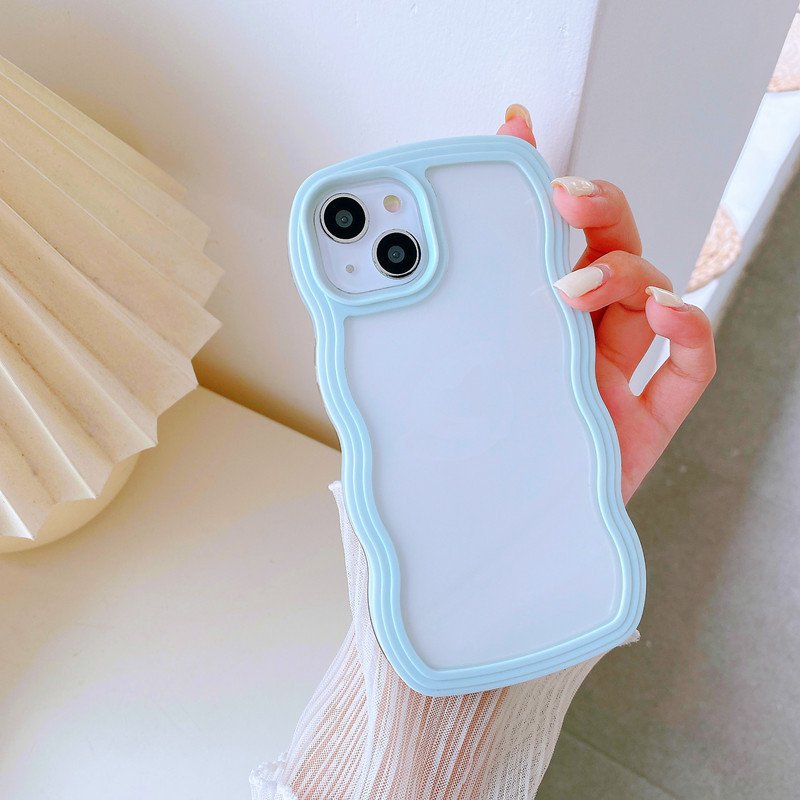 wave phone case For iphone 15 15 pro scratch proof wave mobile phone case 15 pro max