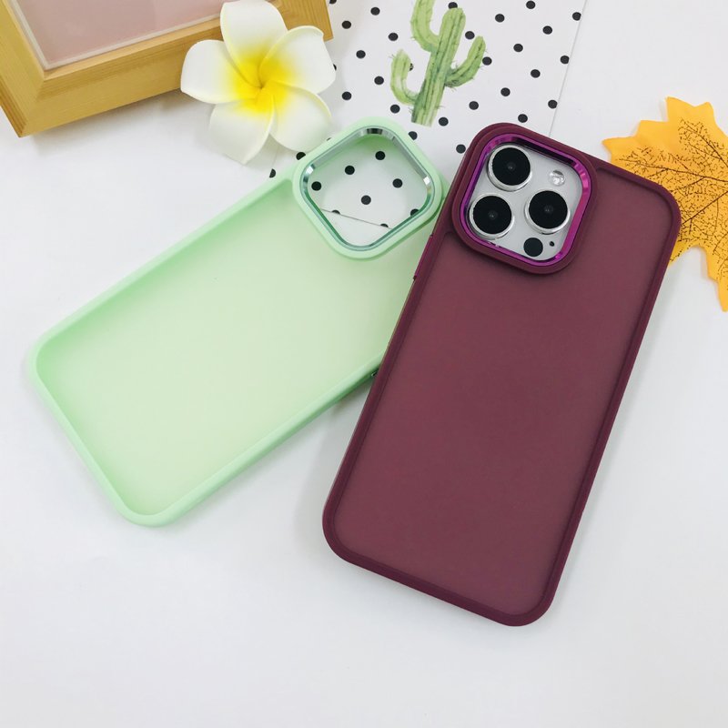 Wholesale Mobile Phone Case 15Pro Skin Shockproof Translucent Matte for iPhone 14 pro max cover phone case luxury 12 11 promax