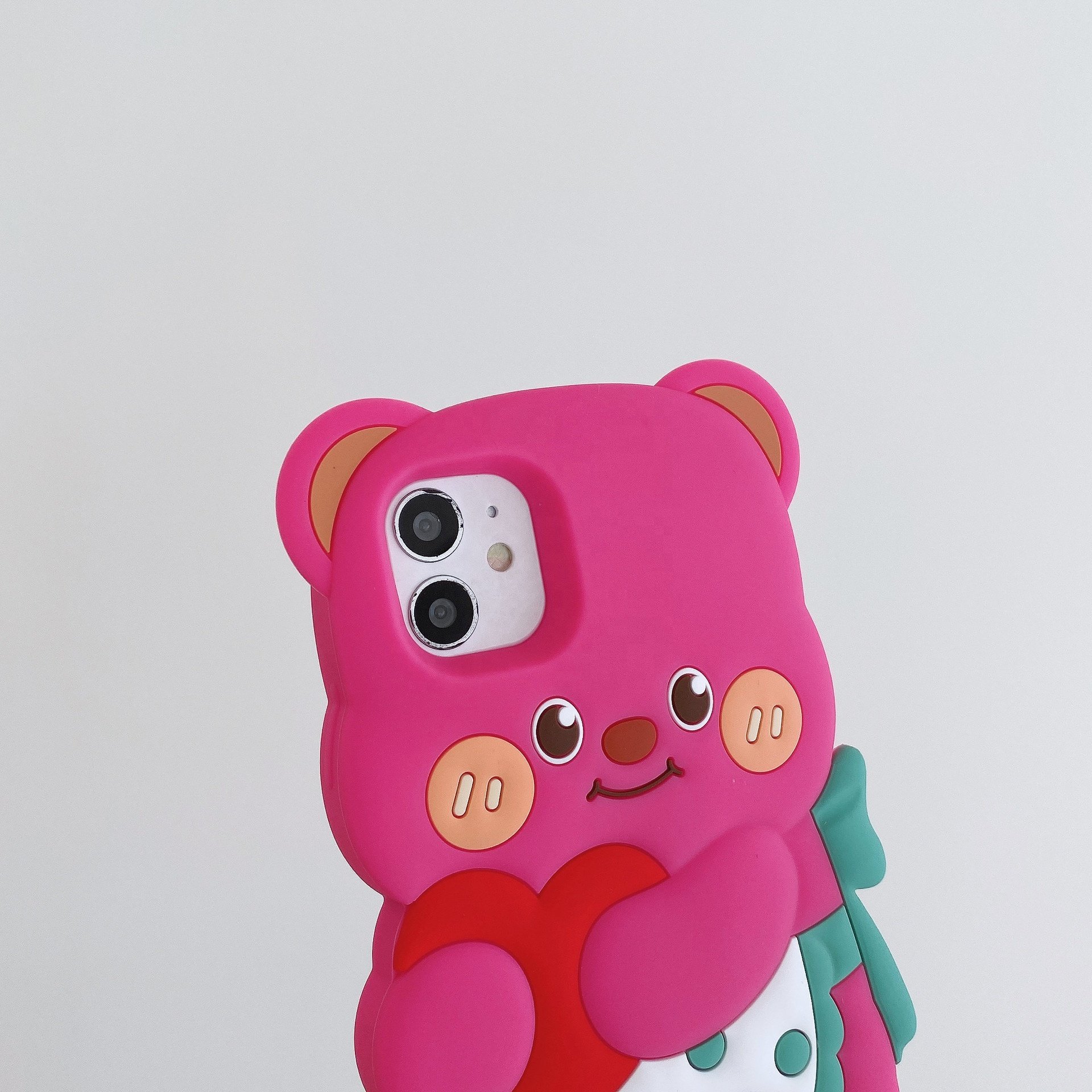Mobile Phone Cases For Infinix hot 40i 40 Pro 11 10 Play 9 8 Case Cute Bear Cartoon Silicone Smartphone Cover