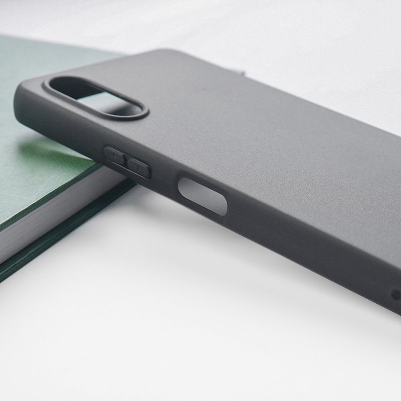 Soft Silicone TPU Phone Case For Sony Xperia 1 10 5 III Lite Ace II SO-41B Pro-i Black Matte Back Cover