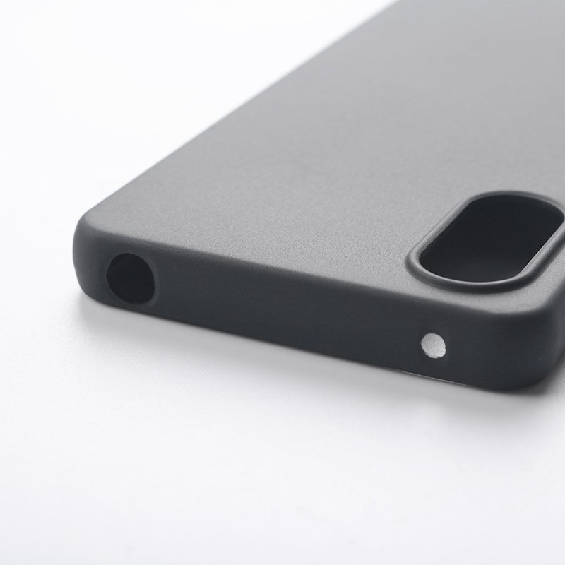 Soft Silicone TPU Phone Case For Sony Xperia 1 10 5 III Lite Ace II SO-41B Pro-i Black Matte Back Cover