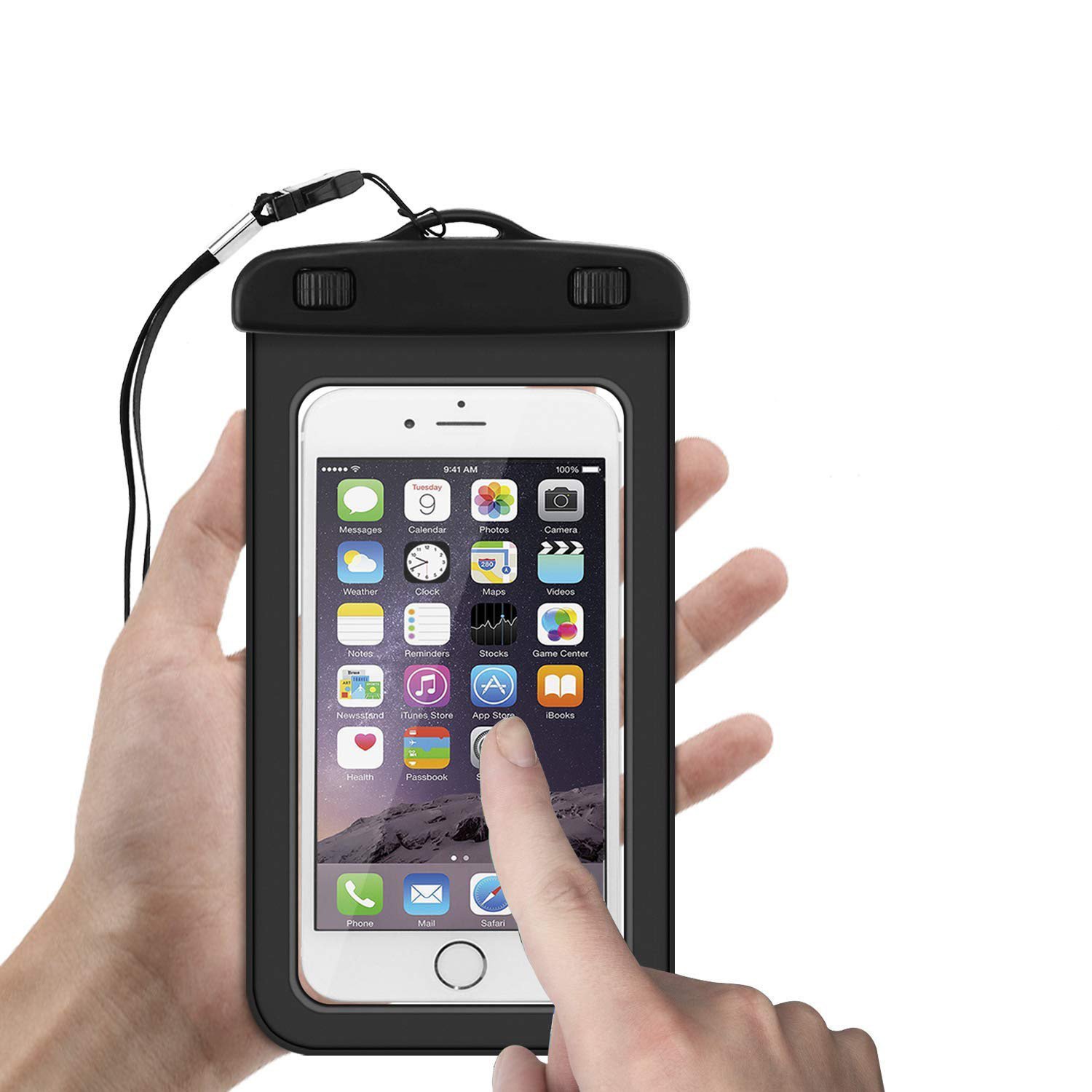 Universal Waterproof Mobile Phone Bag Transparent PVC Water proof Phone Case For All Phones