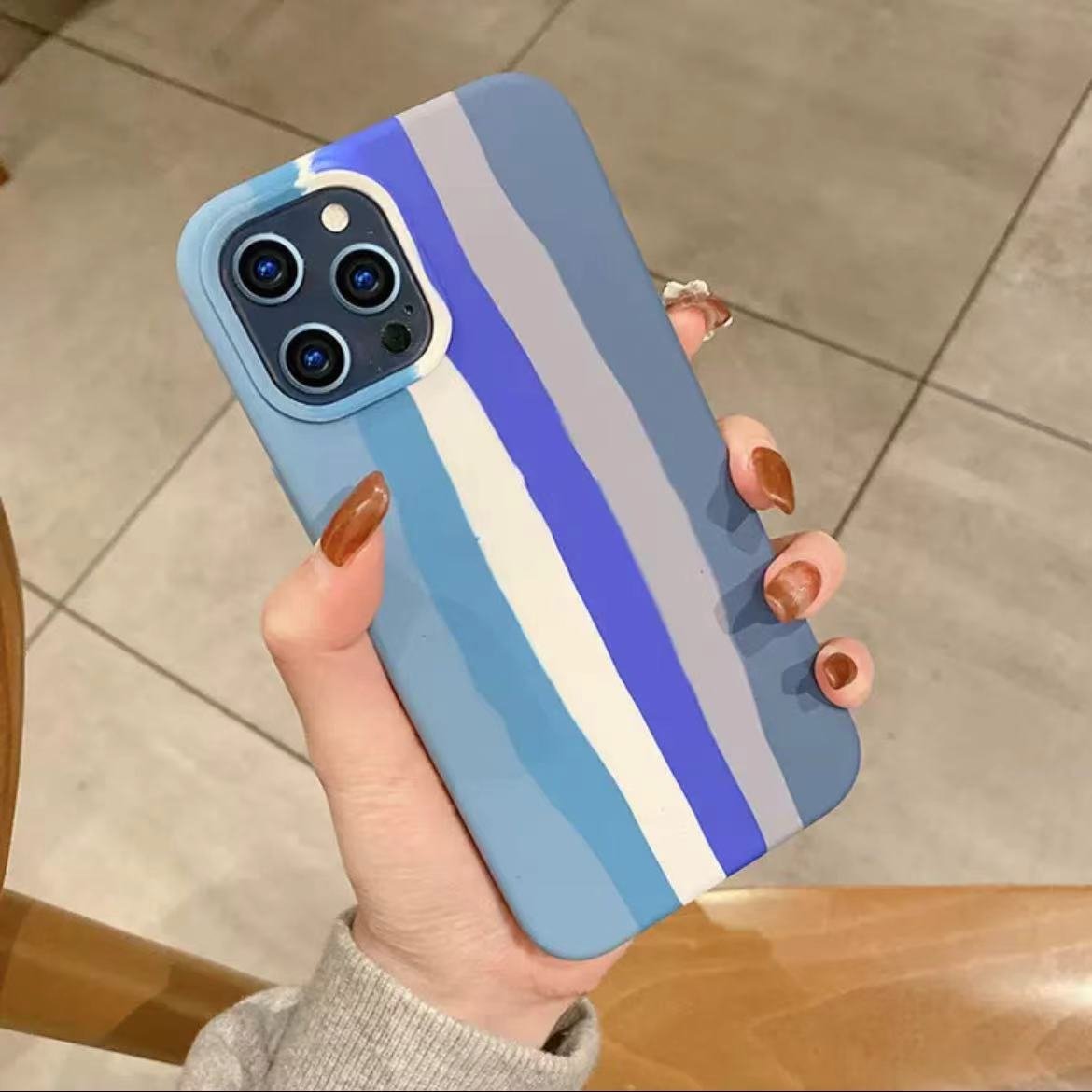 Designer Luxury Sublimation Phone WholesaleNew Mobile Phone Cases S24 Ultra Rainbow phone case