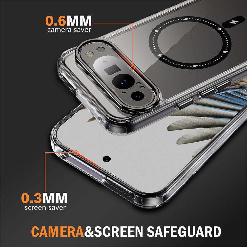 for Google Pixel 9 Pro Factory Wholesale Multiple Color Magnetic Ring Scratch-proof Mobile Phone Case