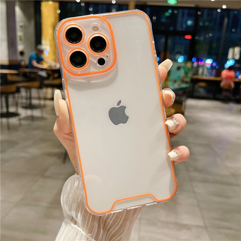 2023 New Arrival Luminous TPU Mobile Phone Case for iPhone 14 Pro Max Cellphone Cover Transparent XR 12 13 14 Protective Cover