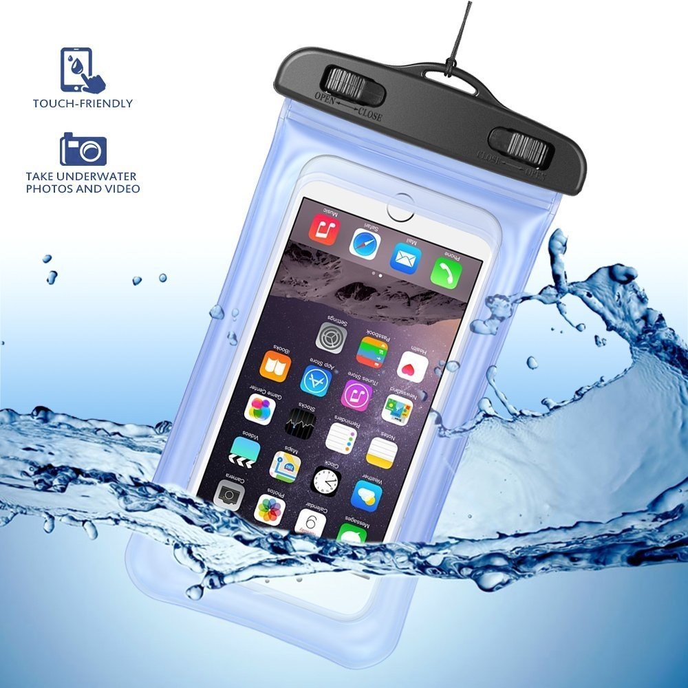 2023 WaterProof Bag PVC ABS Mobile Phone Cases Clear Pouch Case Water Proof Cell Phone Bag With Lanyard