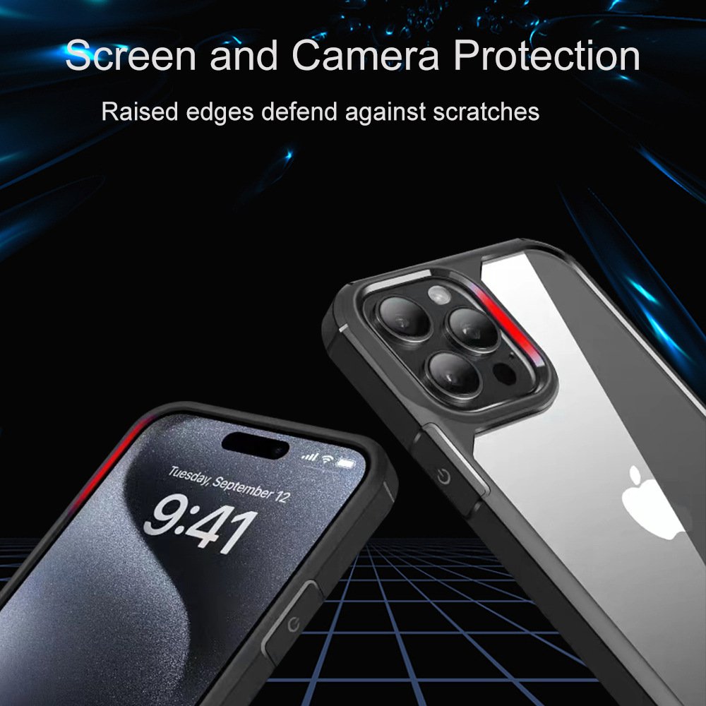 Shock proof TPU Phone Case for IPhone 16 pro back cover for iPhone 15 14 13 12 11 SE4 LM071