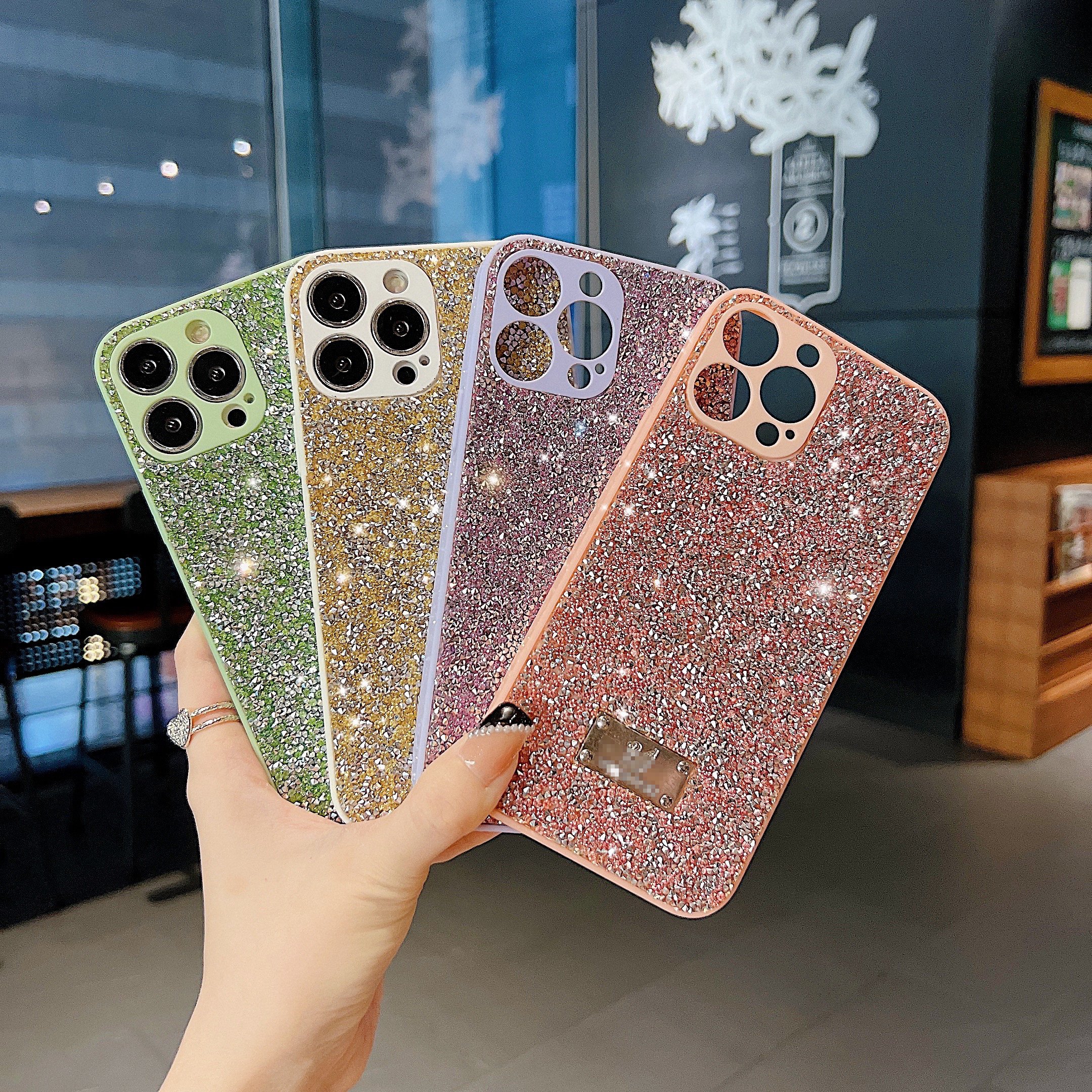MAXUN Luxury Design Inspired Diamond Pattern Mobile Phone Case for Samsung Galaxy A13 5G A70 S10Plus 21Plus Bling Phone Case
