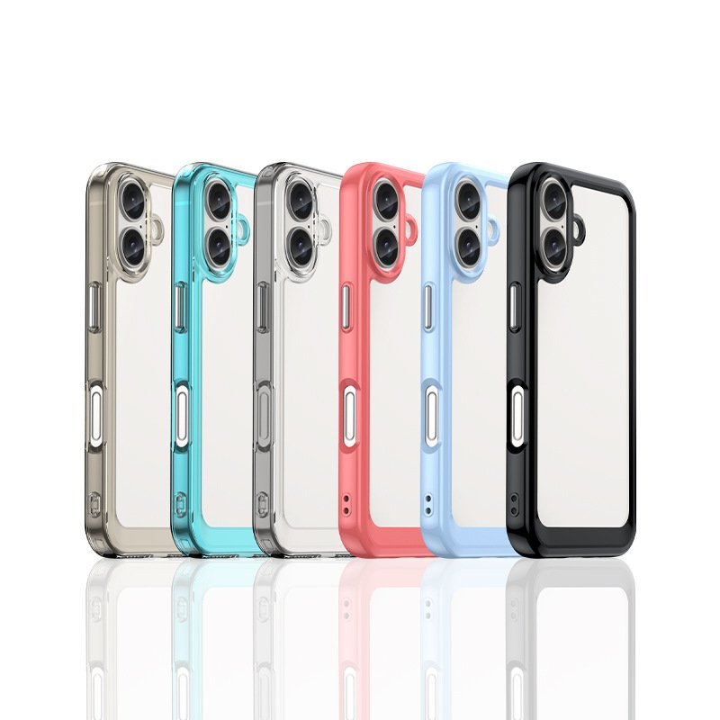 Space Clear Acrylic tpu Mobile Phone Case For iPhone 16 15 14 13 12 11 Pro max Transparent tpu anti fall Shockproof Back Cover