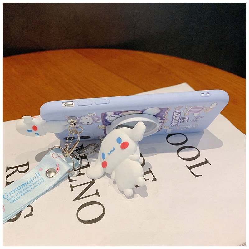 2023 Three-dimensional Funny Mirror cartoon dog silicone phone cases for Phone 14 promax Anti-Drop mobile phone cases