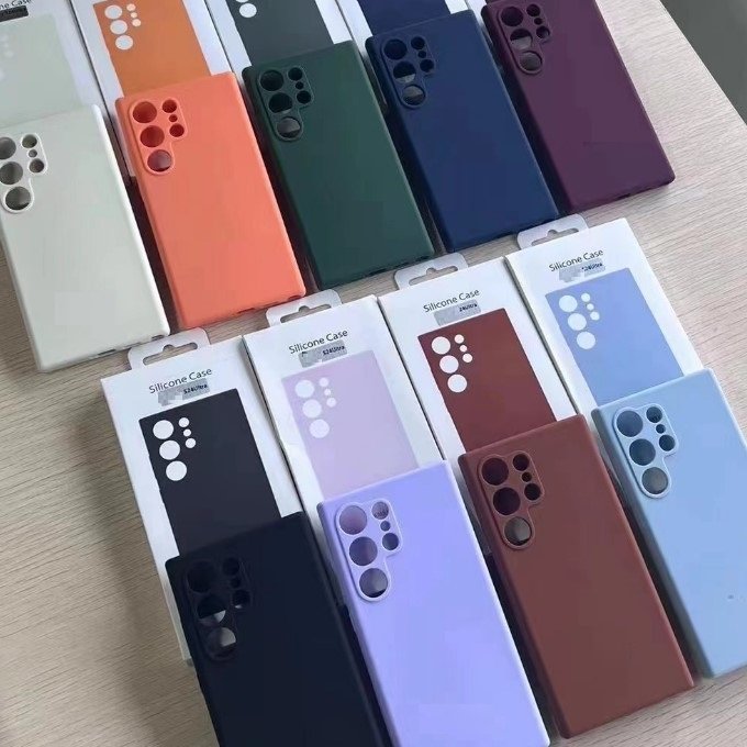 Mobile Phone Case Cellphone Silicone cover For Samsung Galaxy S24 S23 A13 A34 A54 A53 A73 5G Protective Cover