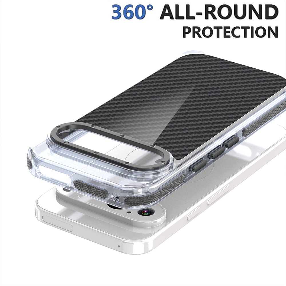 for Google Pixel 9 Pro XL Acrylic Clear Camera Protection Shockproof Mobile Phone Case