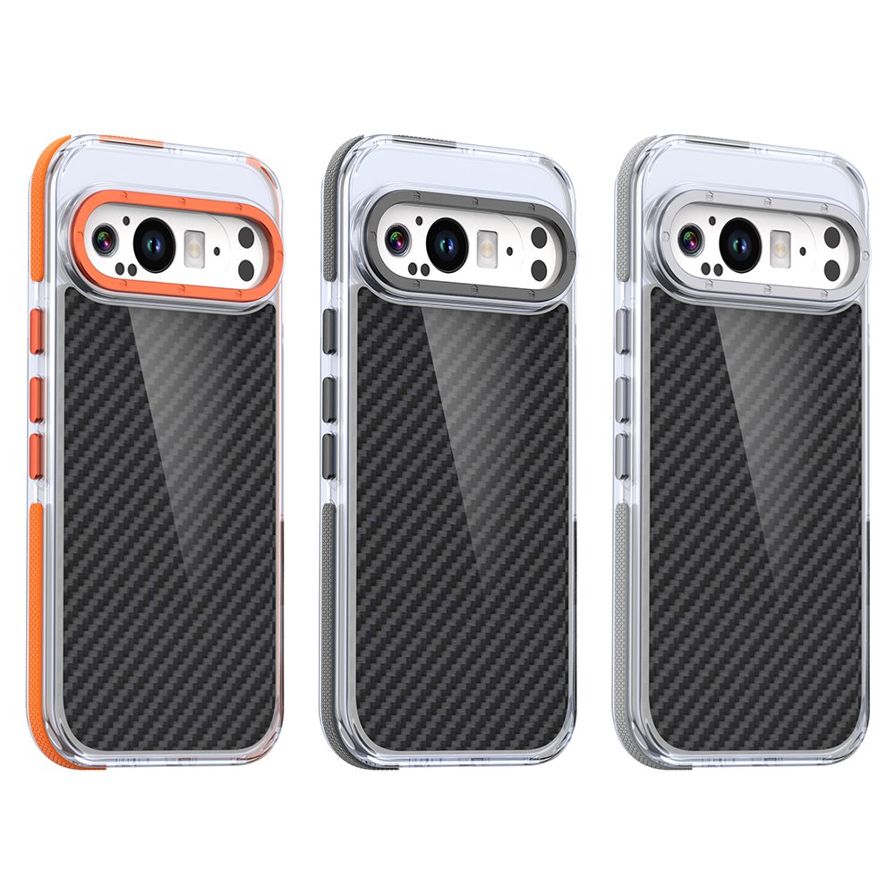 for Google Pixel 9 Pro XL Acrylic Clear Camera Protection Shockproof Mobile Phone Case
