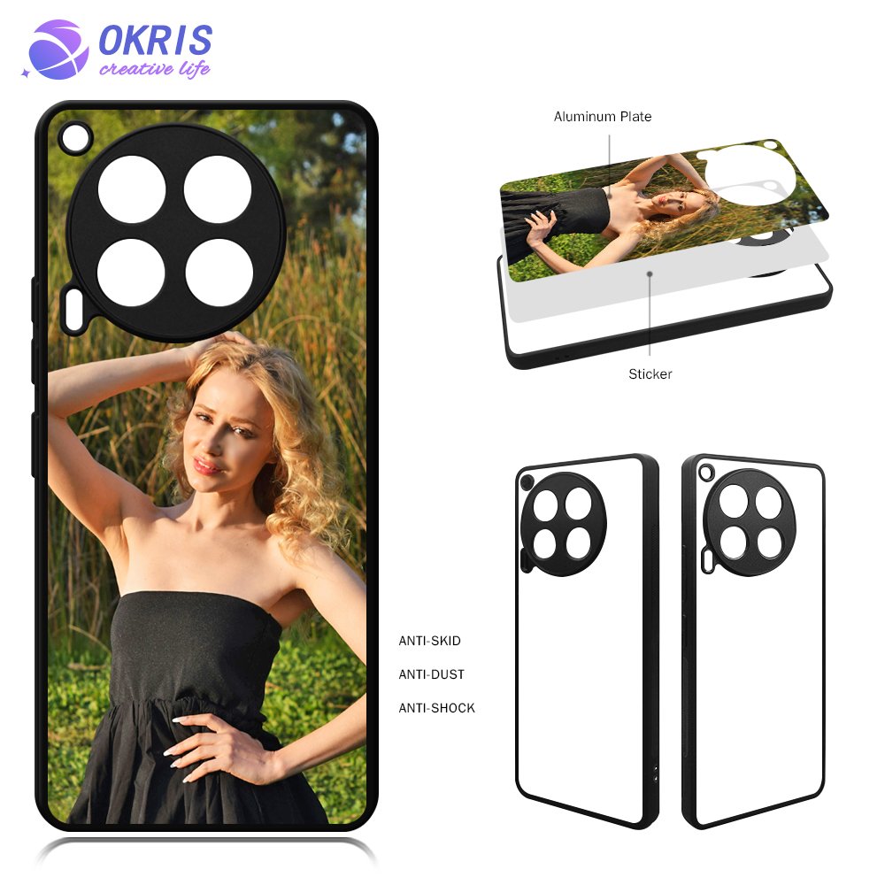 New Coming Smooth Side Blank Sublimation 2D TPU Mobile Phone Case Customized Phone Shell For Camon 30 4G