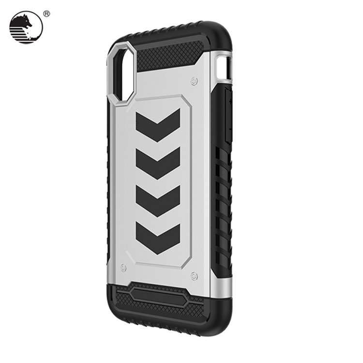 5 inch Shockproof TPU armour mobile phone case Cover for Apple iPhone X