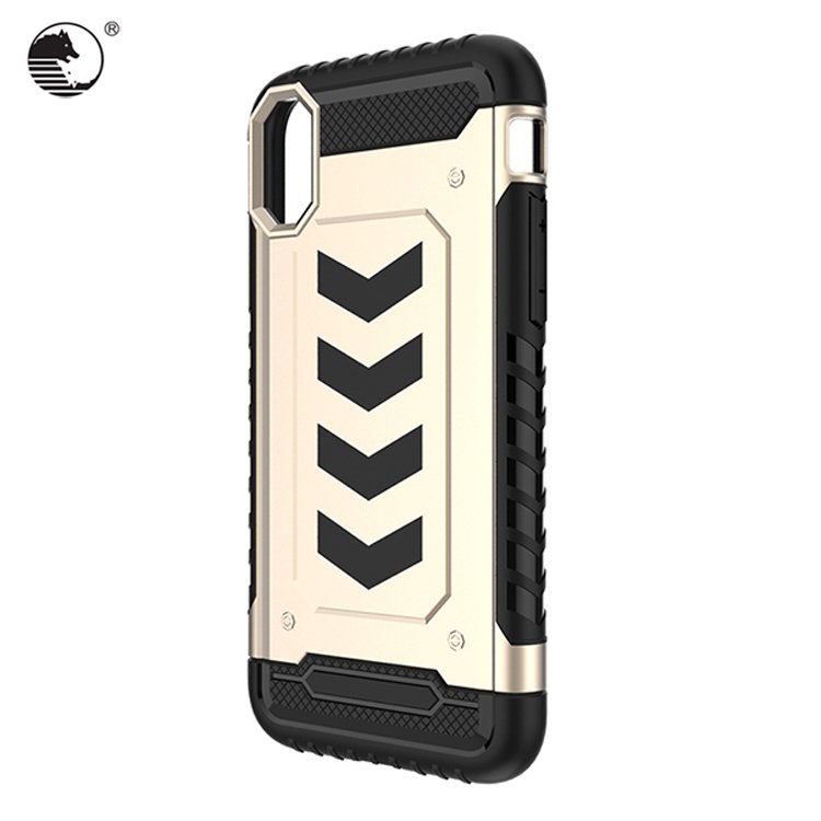 5 inch Shockproof TPU armour mobile phone case Cover for Apple iPhone X