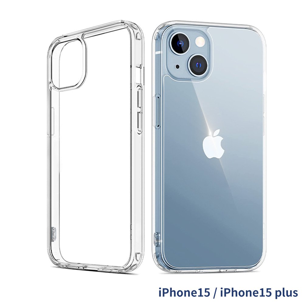 DP High Quality Soft cover for iphone 15 case Transparent TPU Clear case for iPhone 15 pro max mobile phone cases