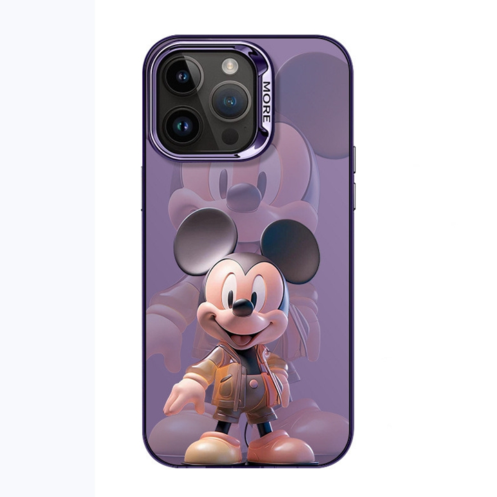 Bulk Frosted print Mickey Cute Cartoon Mobile Phone Case For iPhone 15 14 13 12 11 pro max XS XR Shockproof Protect Cover