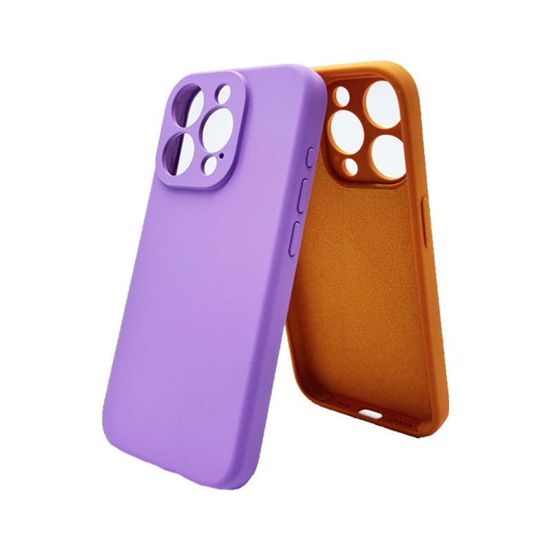 Wholesale New Genuine Liquid Silicone Full-Cover Anti-Fall Mobile Phone Case