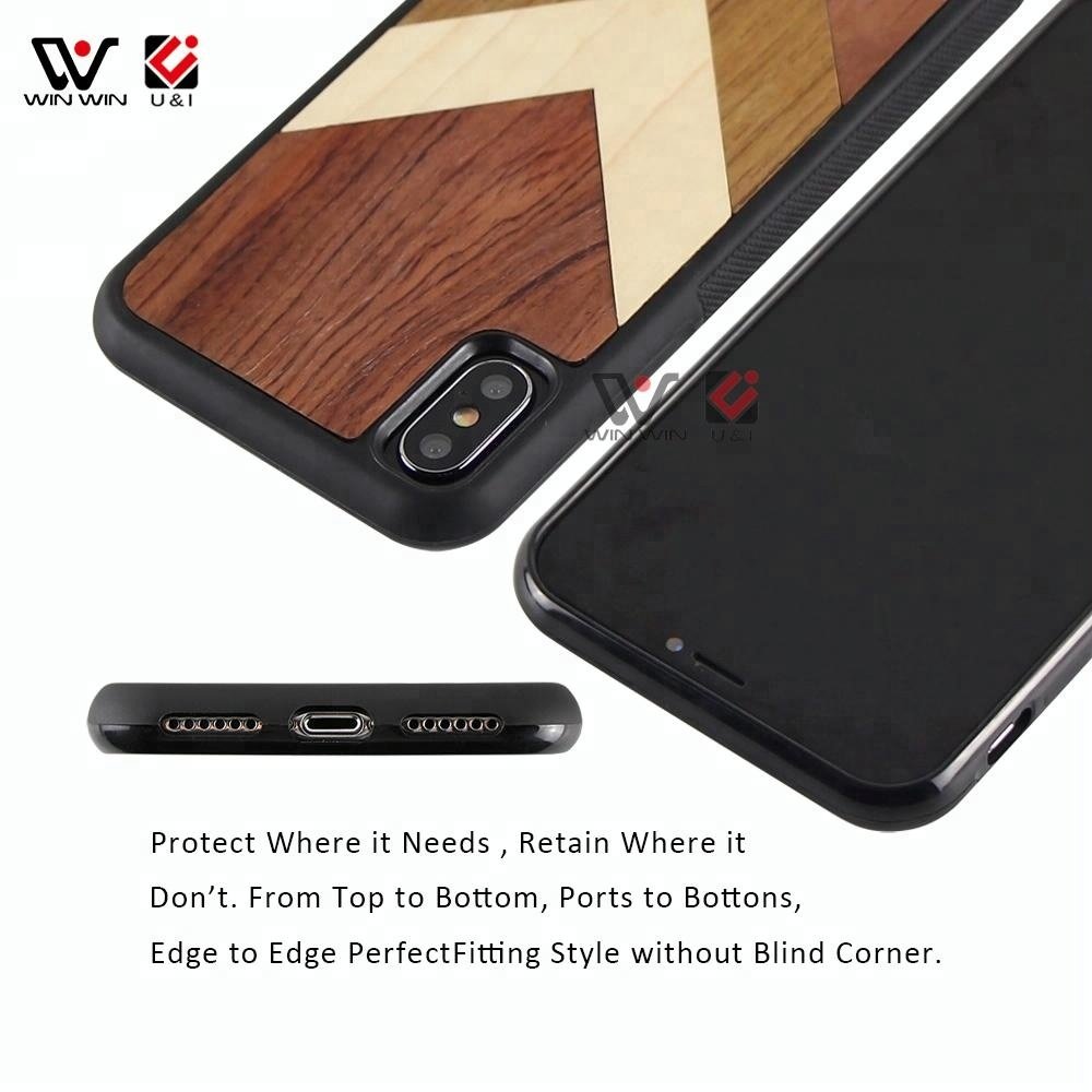 Impact Resistant Waterproof Smartphone Wood Phone Case For iPhone Cell Phone Case For Iphone 14 Pro Max
