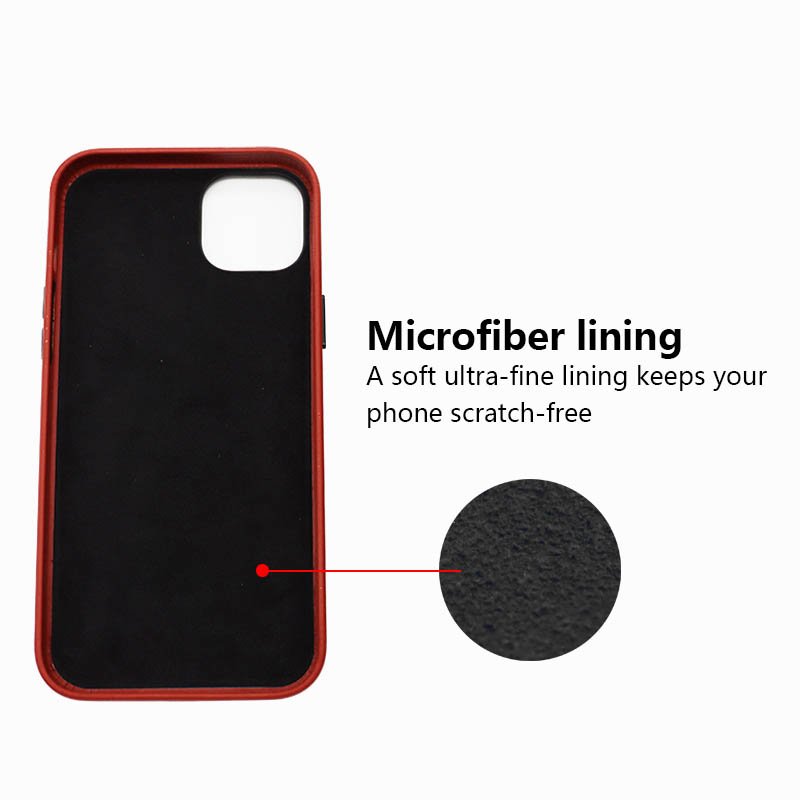 Customized fashion Nappa leather phone case die cut patch logo cover mobile phone case for iphone 15 14 13 12pro max
