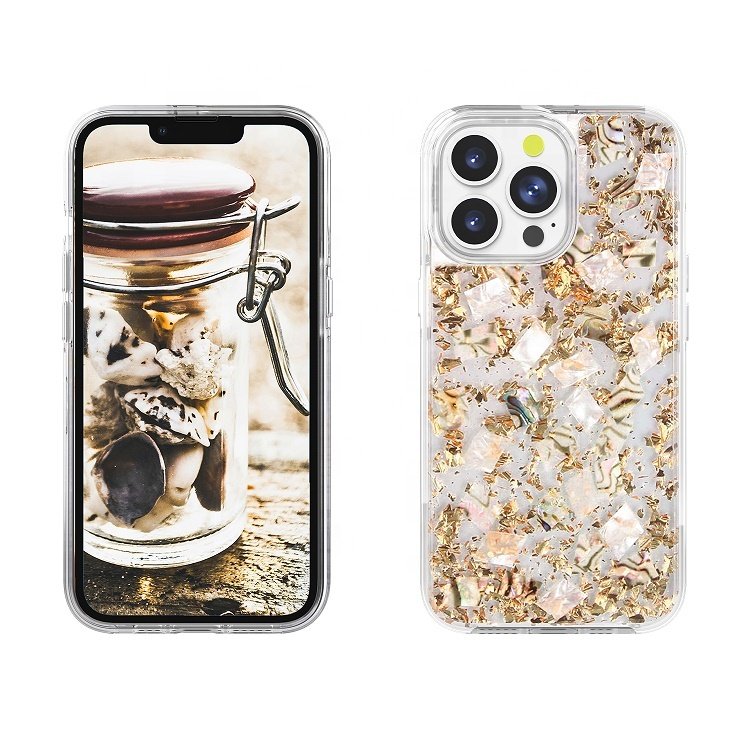 Miesherk Mobile Phone Case for 6.1 inch iPhone 13 Pro PC+TPU Shockproof Phone Cover for iPhone 13 Pro