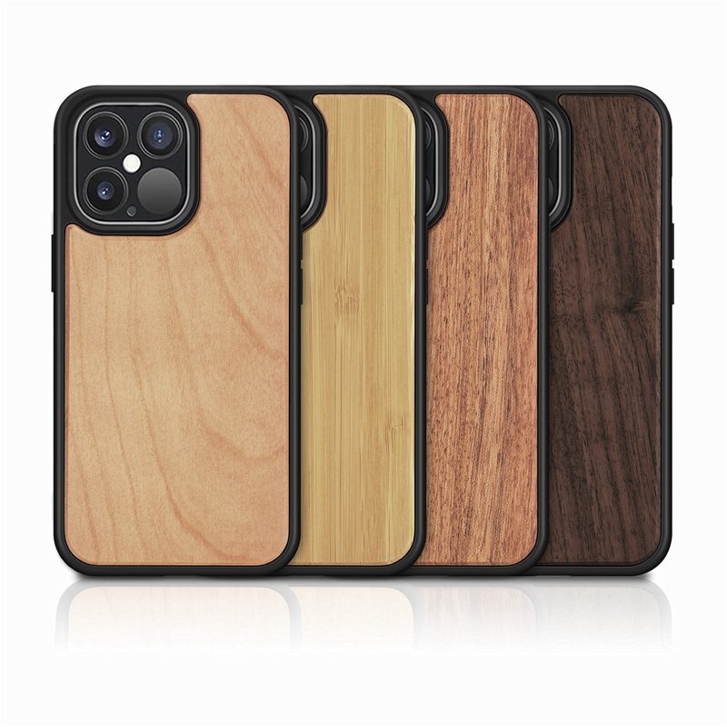 Factory Wholesale Blank Bamboo Wood Mobile Phone Case Cover For Iphone 7 8 Plus X XR XS 11 12 13 14 15 16 Pro Max