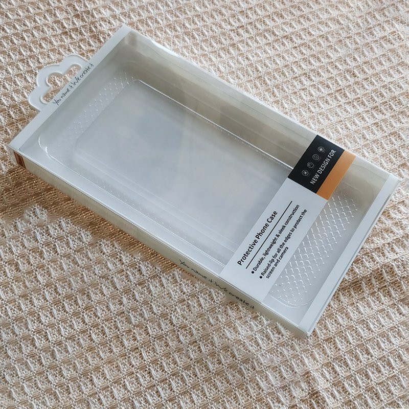 Wholesale Custom Clear Mobile Phone Case Retail Box Packaging Cell Phone Cover Packing Box for iPhone 16 15 For Samsung
