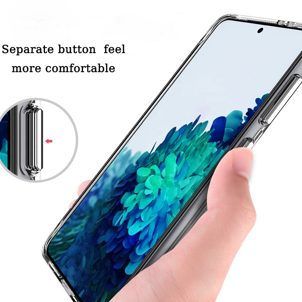 Clear Factory Mobile Phone Accessories Waterproof Shockproof Cell Phone Cover for Samsung s21 mobile phone case