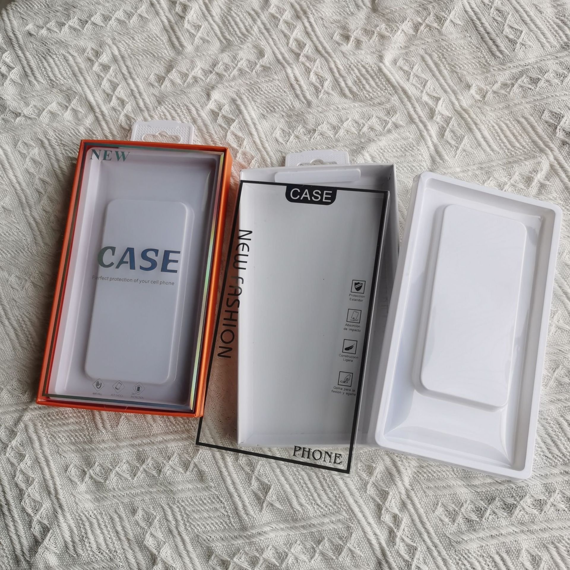 Luxury Phone Cover Retail Packaging Box Customized Mobile Phone Case Package Paper Boxes For iPhone 16 15 14 Pro Max