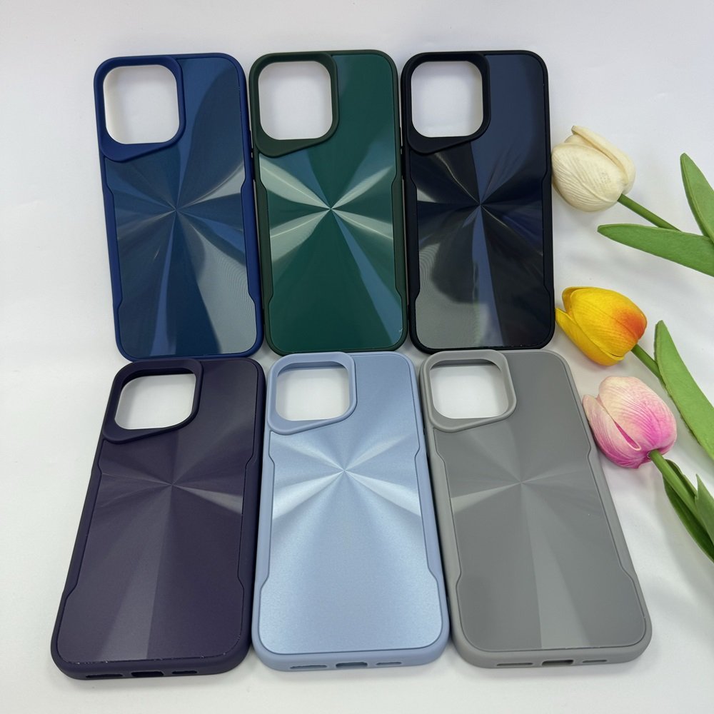 Glossy Shiny CD Pattern Laser Cell Back Cover For Iphone 16 15 Po Max Anti Drop Mobile Phone Case Protection For Samsung S23 24