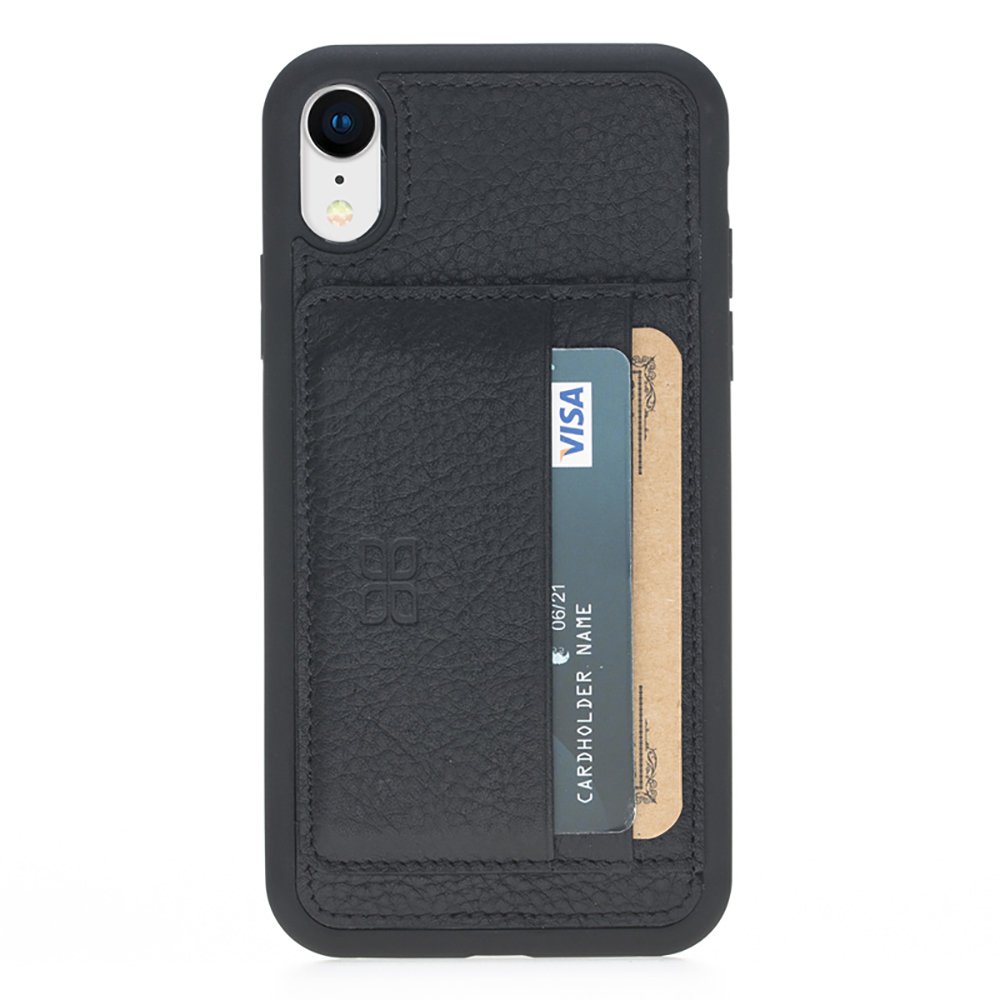 2019 Hot Wholesale Genuine Leather Flex Cover with Stand for iPhone XR