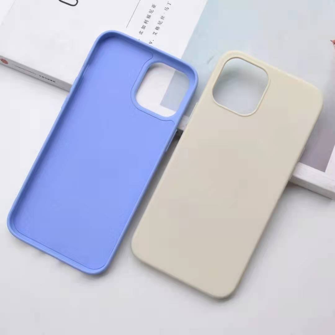 Soft Smooth Skin feeling Silicon oil TPU nano mobile cover phone case for iPhone 12 Pro Max