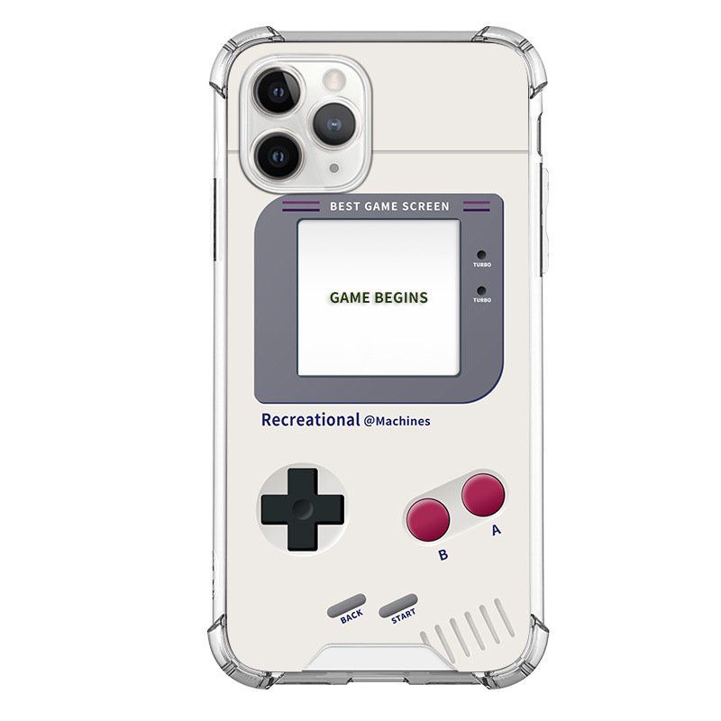 Game console shape mirror trend mobile phone protective case For iPhone 15 14 13 12 11 8 7 Pro Max Plus mini X/XS XR XSMAX