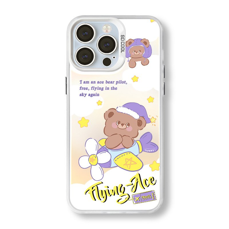 Magnetic Cute Mobile Phone Case Magnet Phone Holder Grip Stand Set For iPhone 15 14 13 12 11 XS XR 78 Plus Custom Design