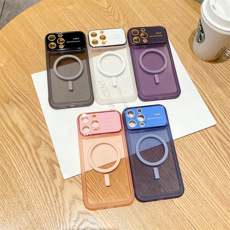 Wholesale Prices Magnetic Charging Soft TPU Phone Case For iPhone 15 14 Plus 11 12 13 14 15 Pro Max Anti drop Mobile Phone Case