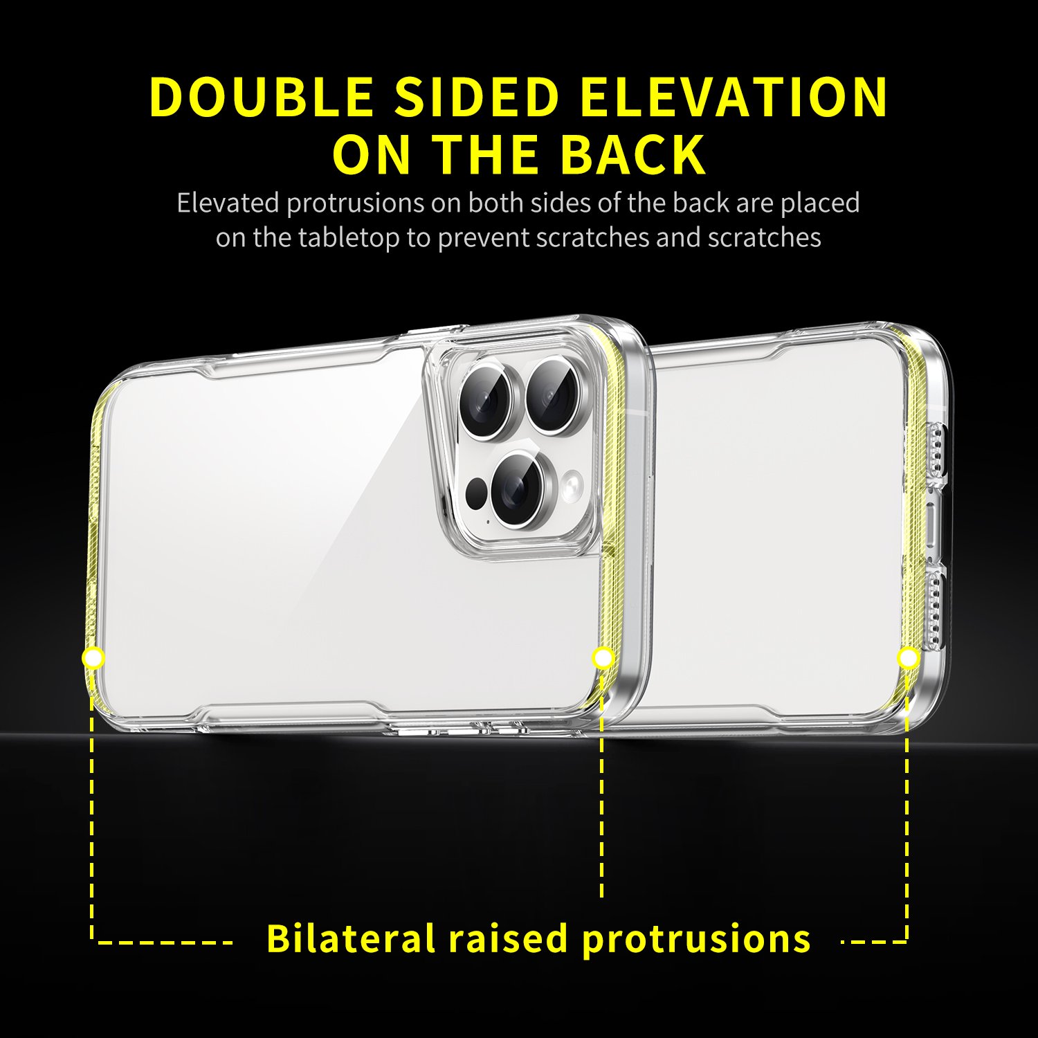 Luxury Clear Phone Case for iPhone 16 15 14 13 12 Pro New Mobile Phone Case for iPhone15 Pro Max