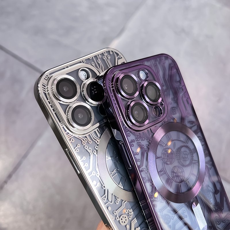 Luxury Frame Plating Soft Silicone Mobile Phone Cases For iPhone 15 14 13 12 11 Pro Max Camera Lens Protective Cellphone Cover