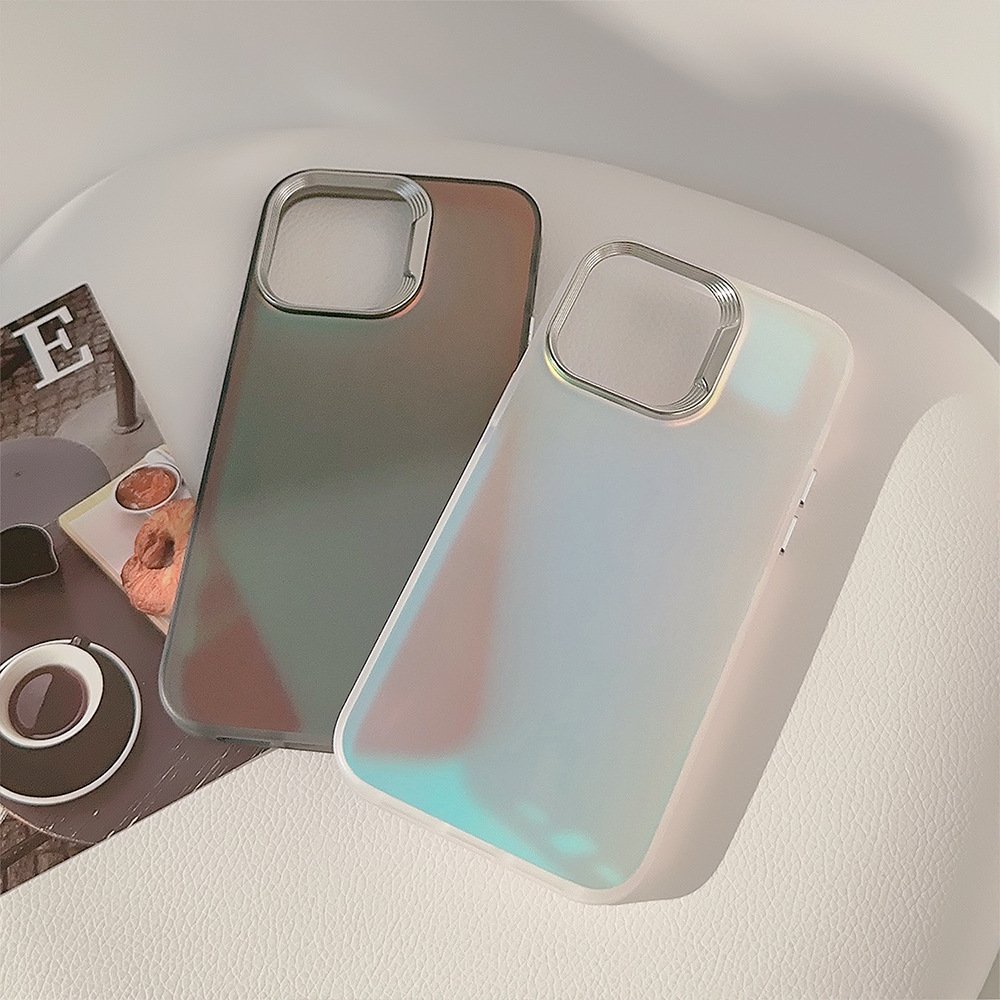 Laser Gradient Dazzling Phone Case For iPhone 15 14 13 Pro Max Plus Case Electroplated All-inclusive Fall Protection Case